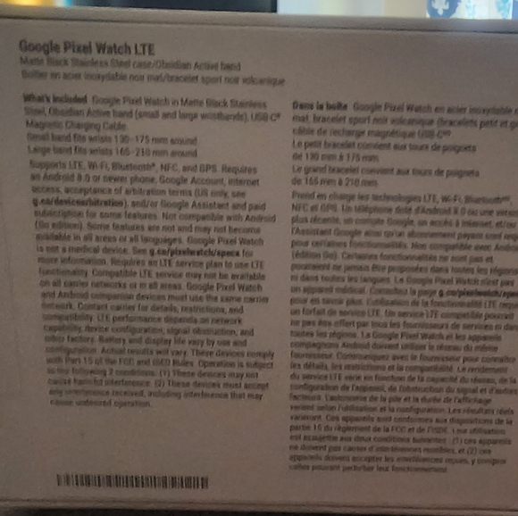 Brand New Still in the Box Google Pixel Watch - Picture 3 of 4